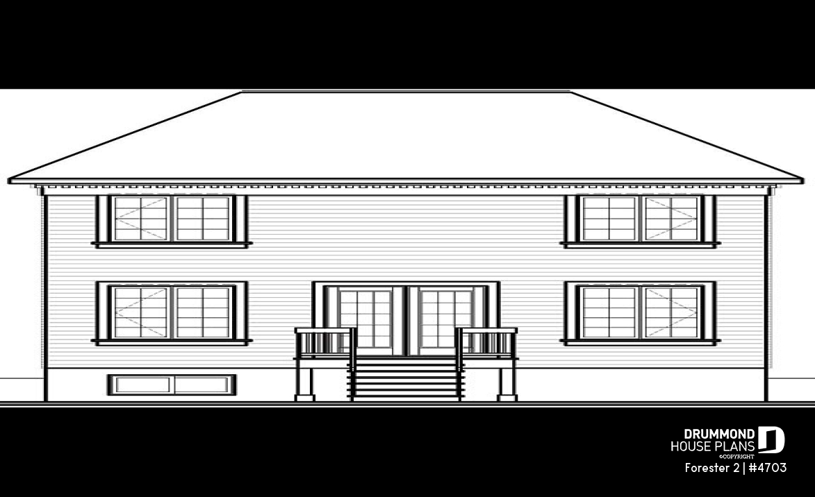 rear elevation - Forester 2