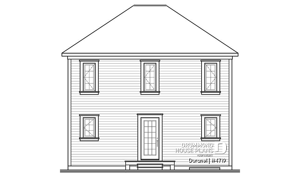 rear elevation - Duranel