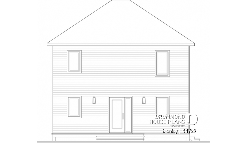 rear elevation - Manley