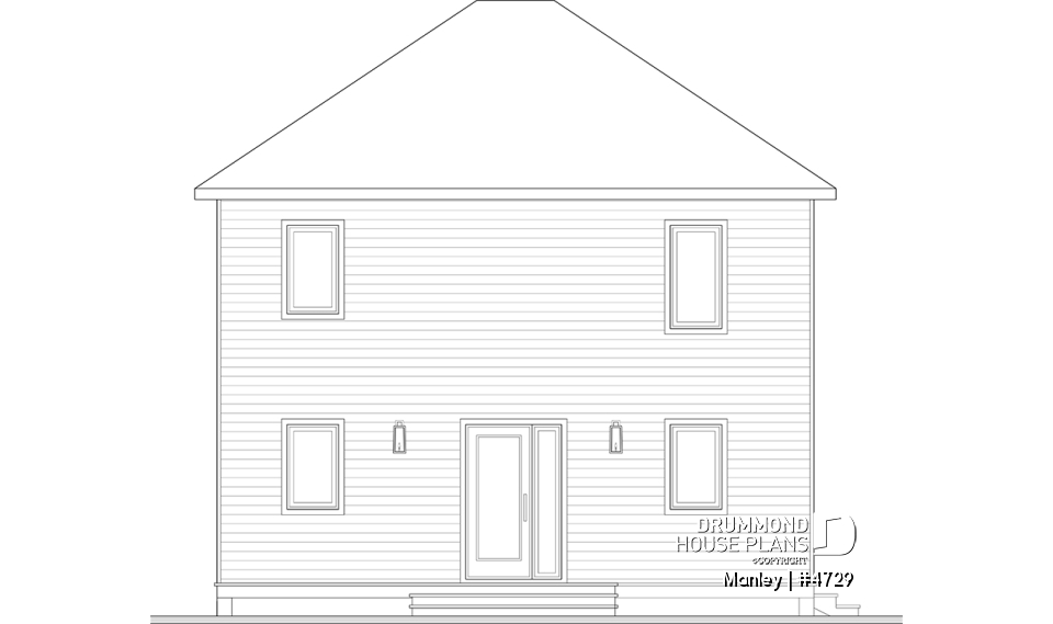 rear elevation - Manley