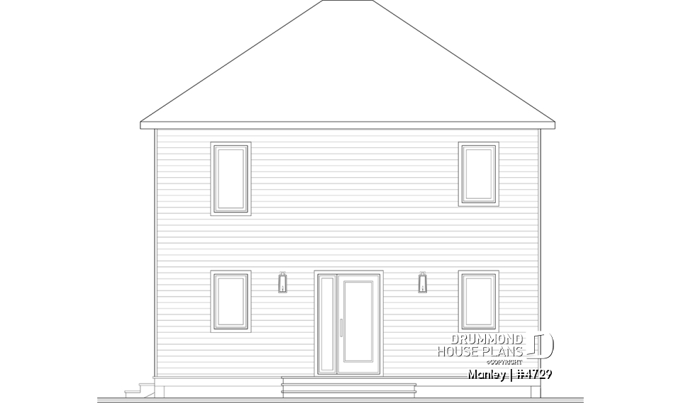 rear elevation - Manley