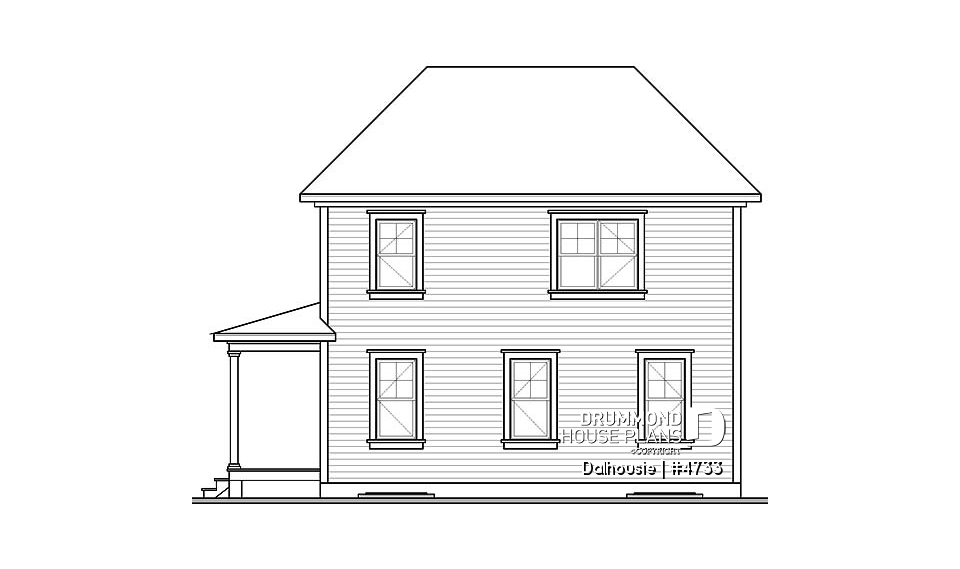 rear elevation - Dalhousie