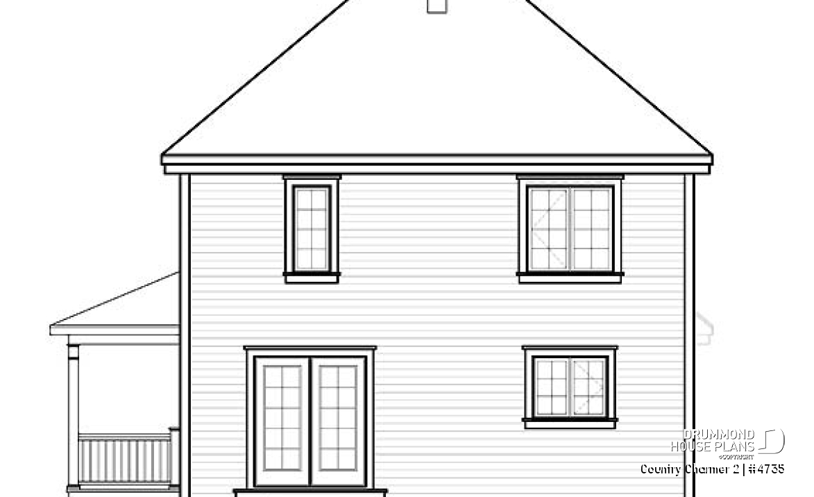 rear elevation - Country Charmer 2