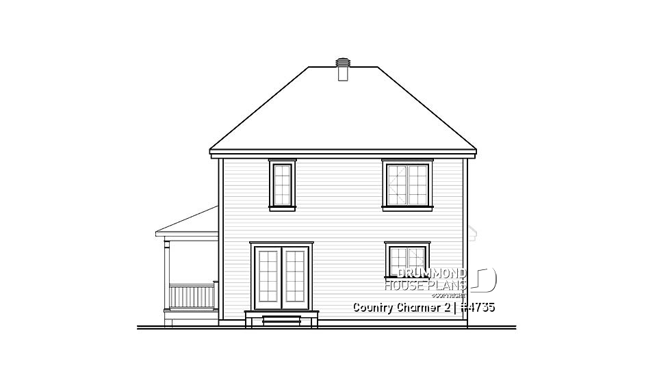 rear elevation - Country Charmer 2