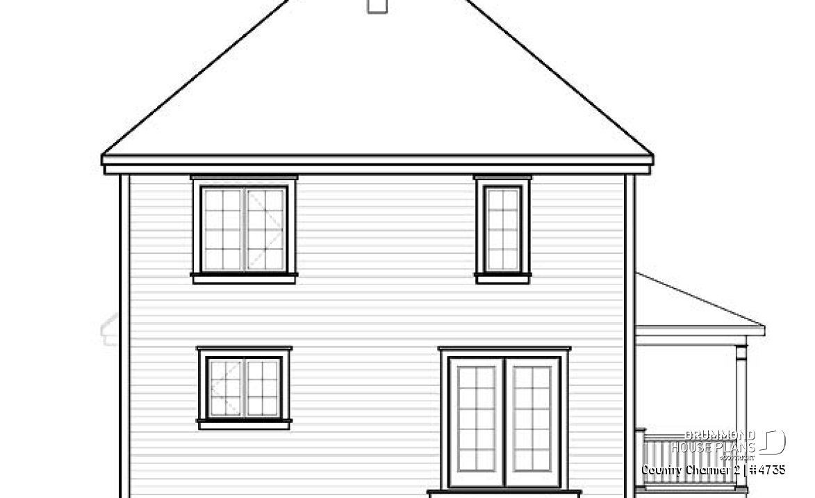 rear elevation - Country Charmer 2
