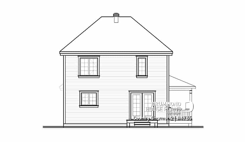 rear elevation - Country Charmer 2