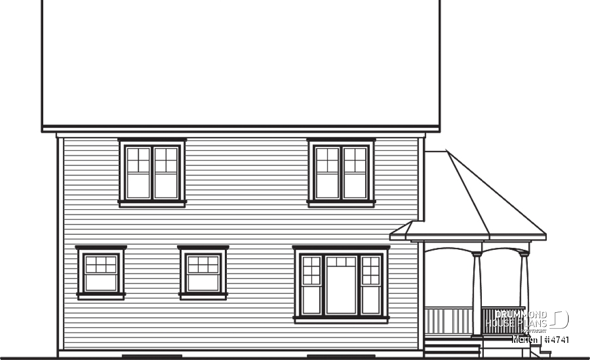 rear elevation - Marion