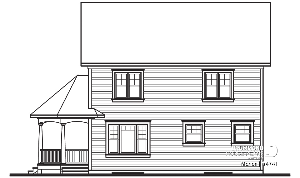 rear elevation - Marion
