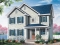 front - BASE MODEL - Budget friendly 2-storey house plan with 3 bedrooms, landry room on main and full unfinished basement - Acrivie