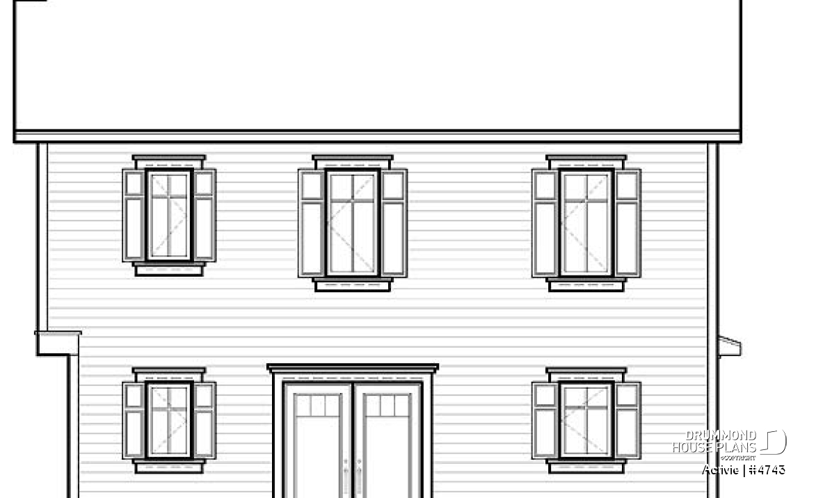 rear elevation - Acrivie