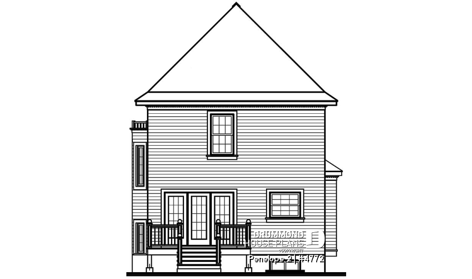 rear elevation - Penelope 2