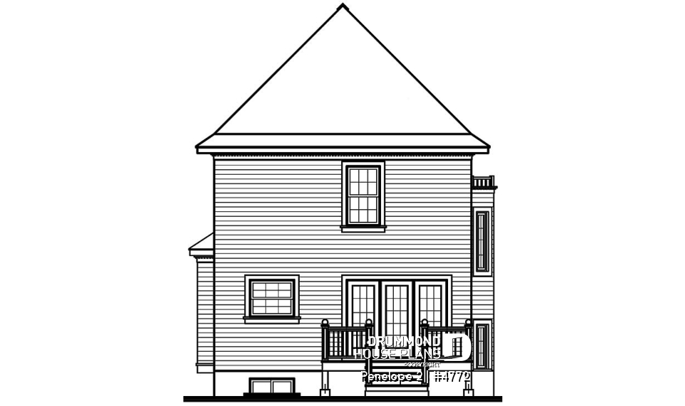 rear elevation - Penelope 2