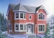 front - BASE MODEL - Victorian house plan with 4 bedrooms, home office, pantry, breakfast nook, garage version available! - Celestin