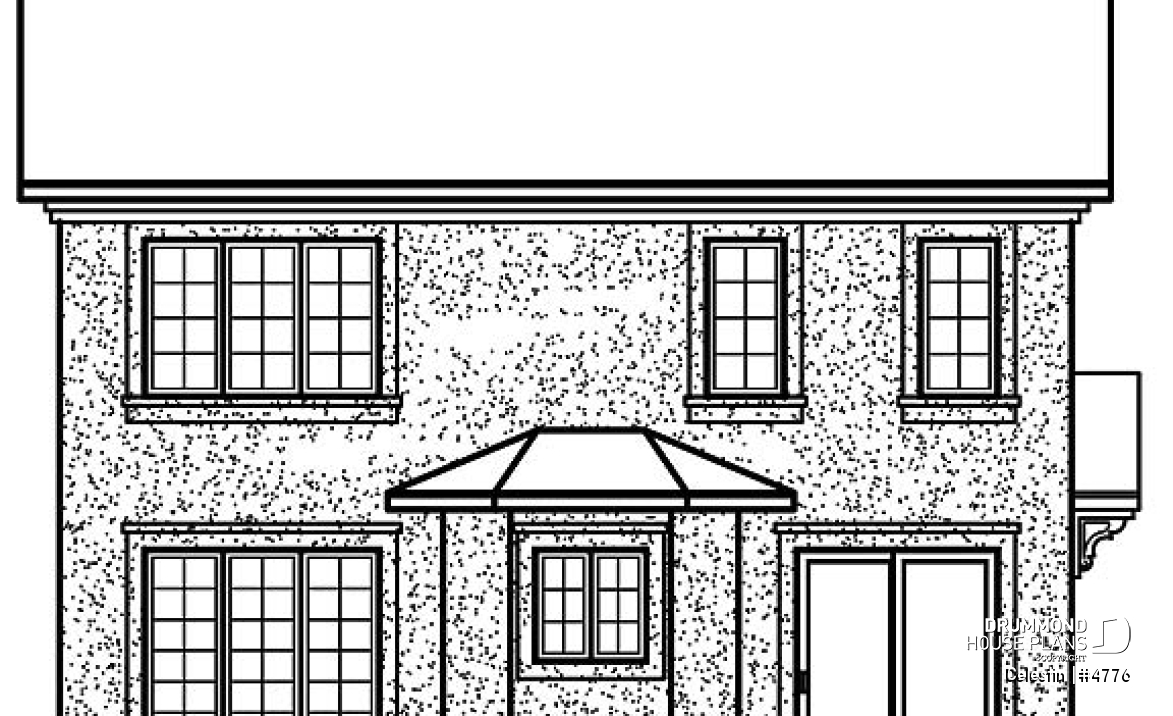 rear elevation - Celestin