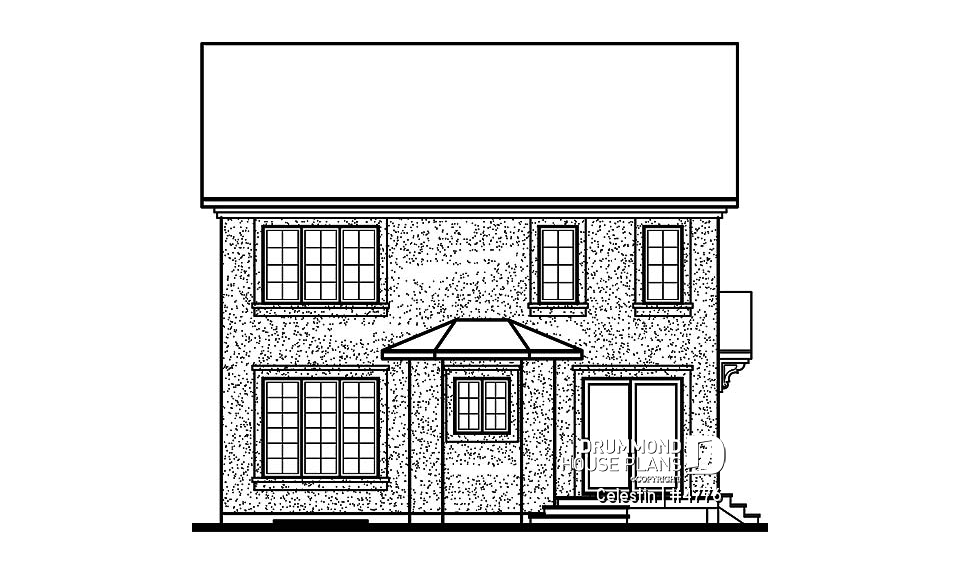 rear elevation - Celestin