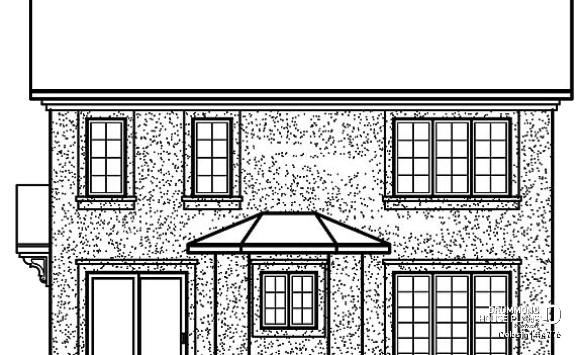 rear elevation - Celestin
