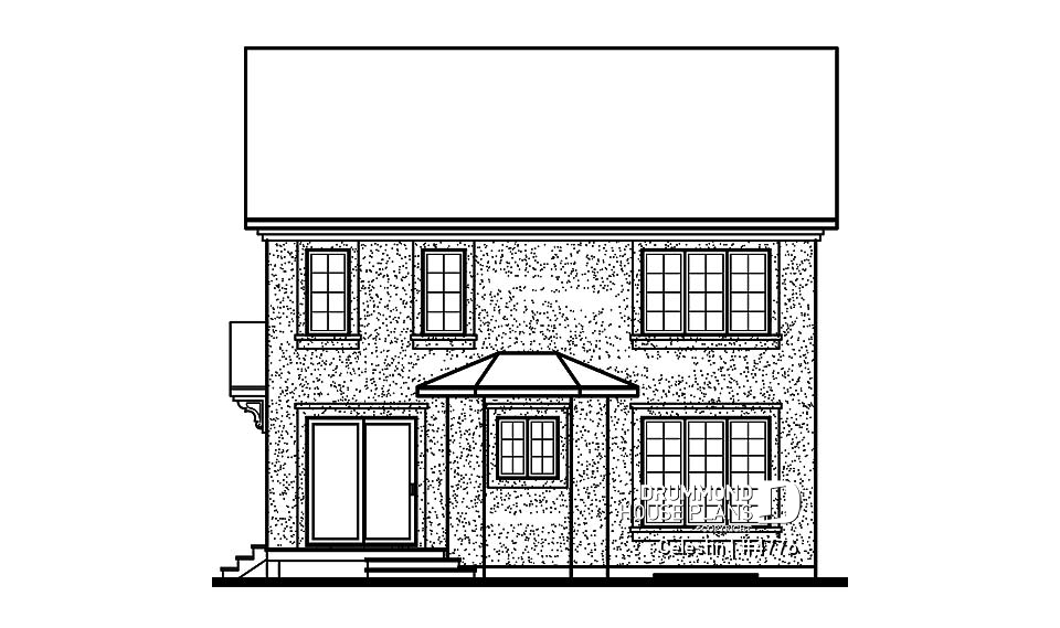 rear elevation - Celestin