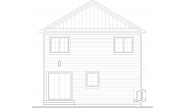 Vignette rear elevation - 4790
