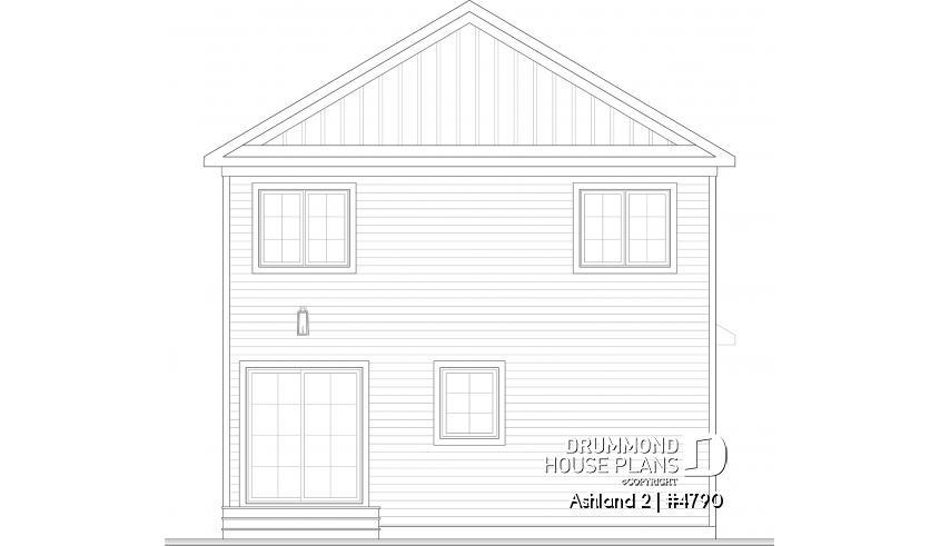 rear elevation - Ashland 2