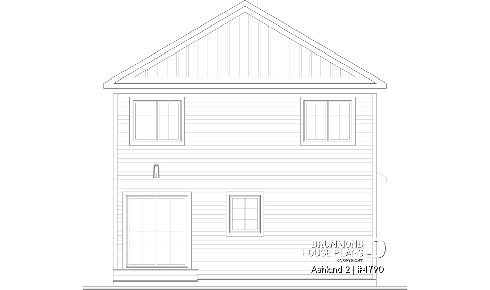 rear elevation - Ashland 2