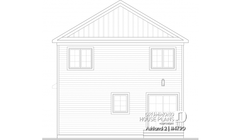 rear elevation - Ashland 2