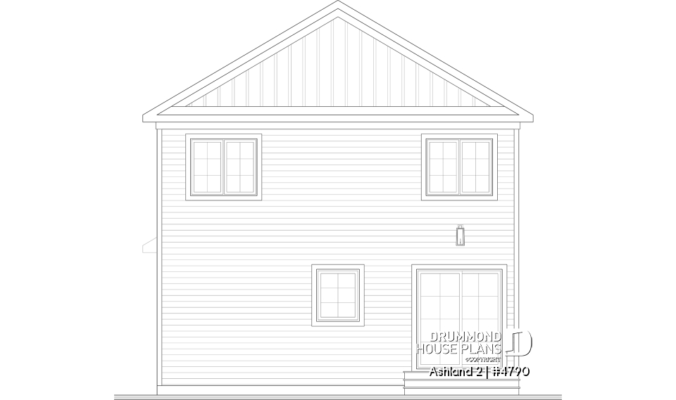 rear elevation - Ashland 2