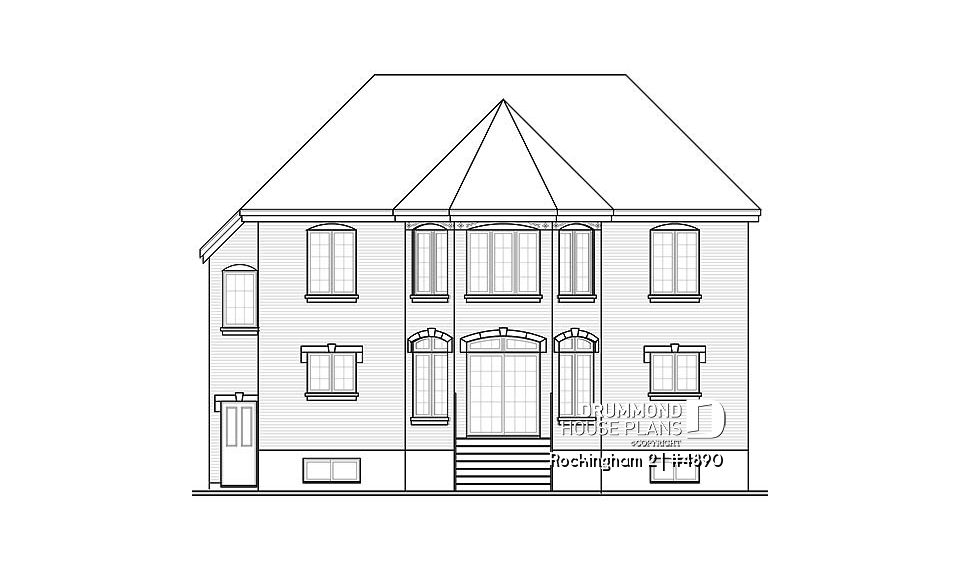 rear elevation - Rockingham 2