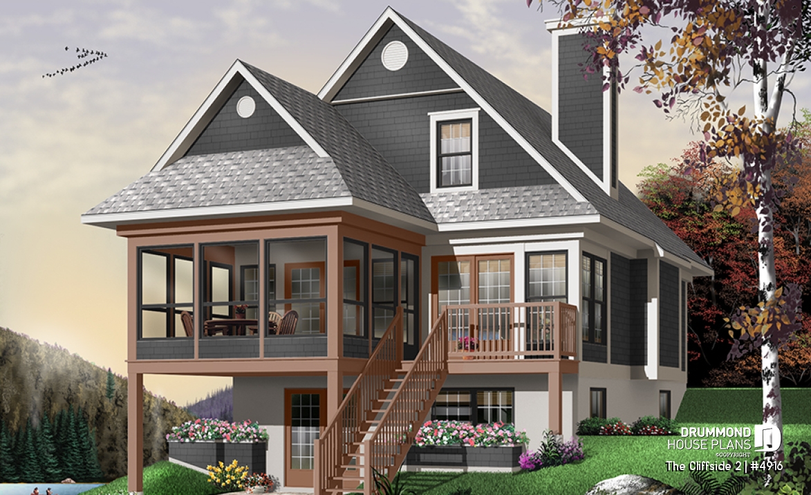 Color version 5 - Rear - The Cliffside 2
