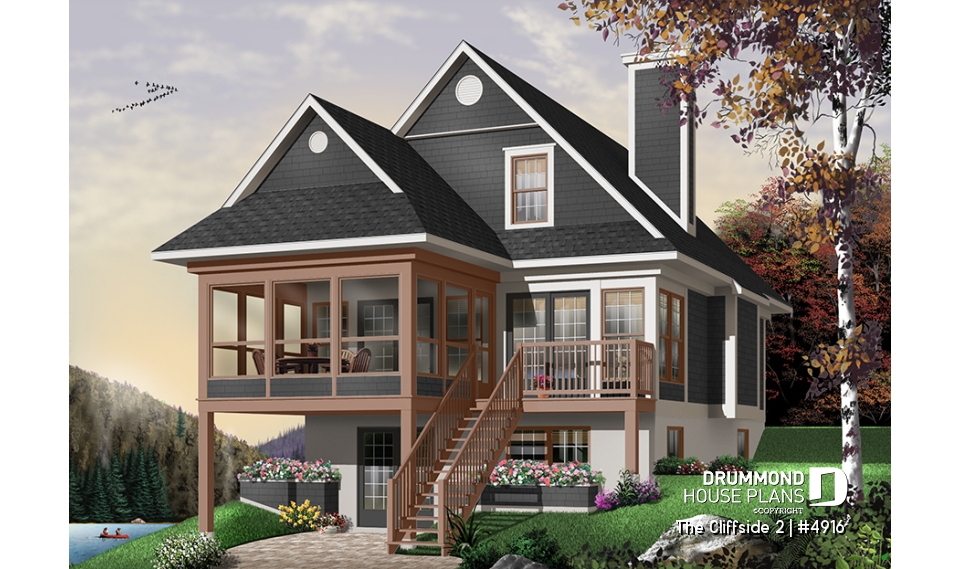 Color version 6 - Rear - The Cliffside 2