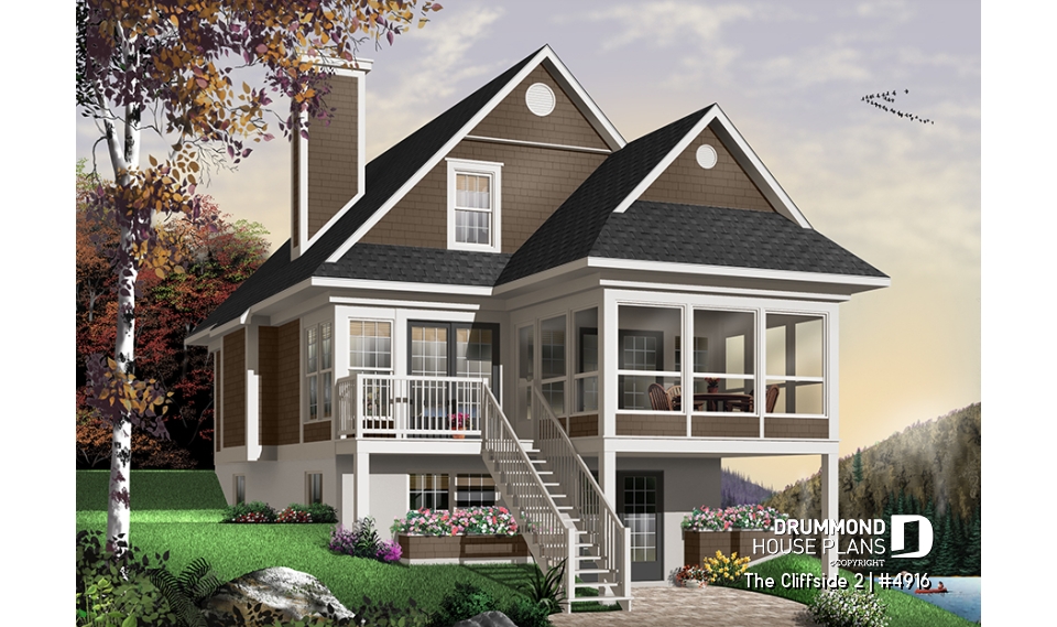 Color version 8 - Rear - The Cliffside 2