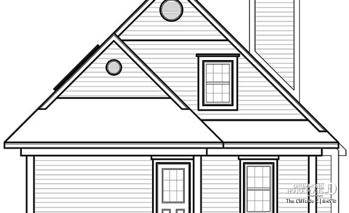 front elevation - The Cliffside 2