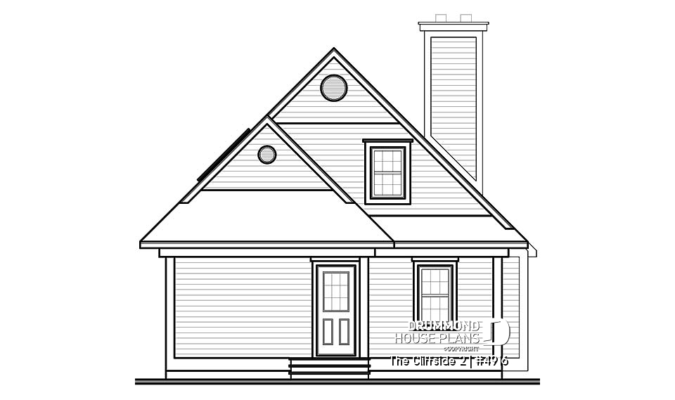 front elevation - The Cliffside 2