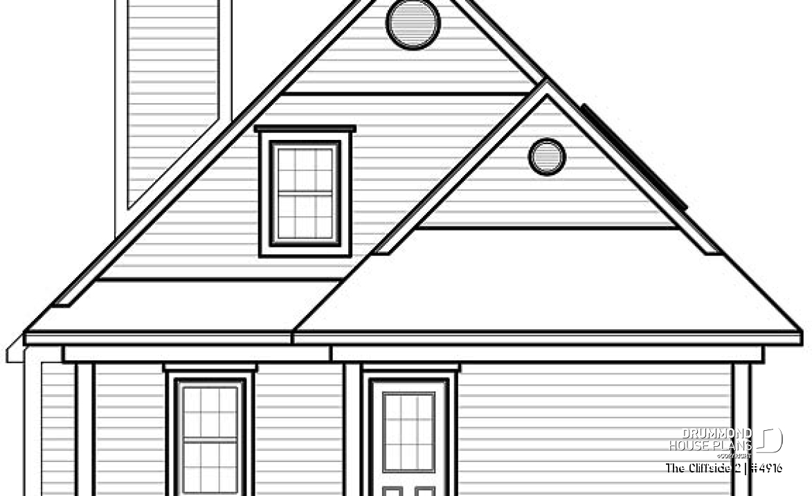 front elevation - The Cliffside 2