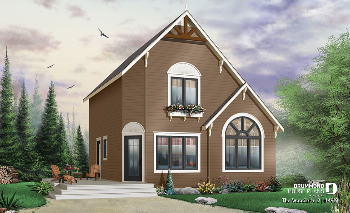 Color version 7 - Front - The Woodlette 2