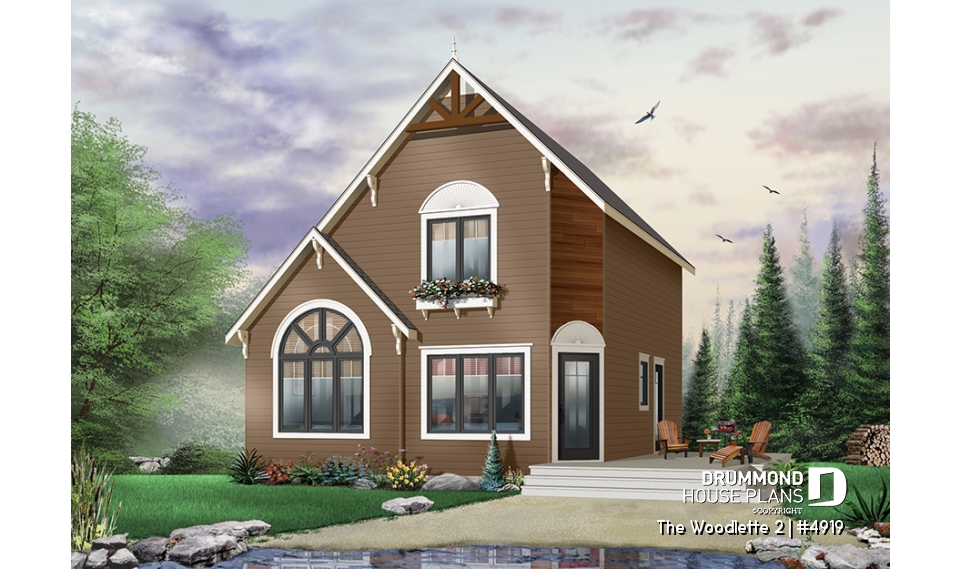 Color version 8 - Front - The Woodlette 2