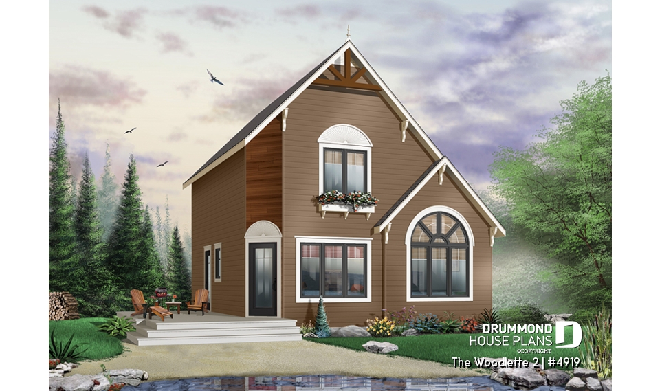 Color version 8 - Front - The Woodlette 2