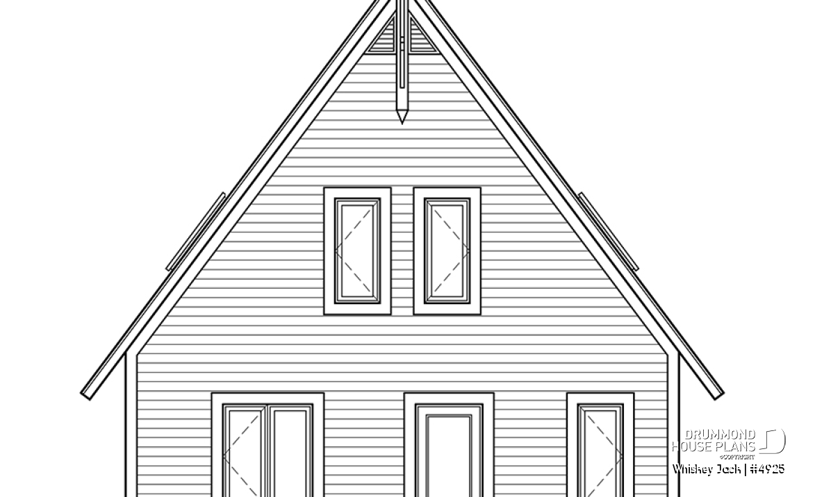 front elevation - Whiskey Jack