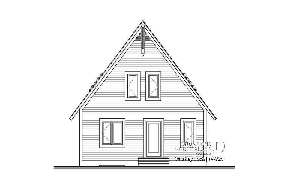 front elevation - Whiskey Jack