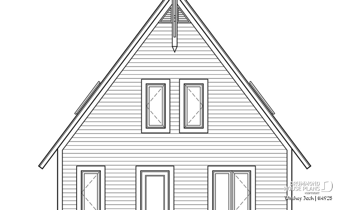 front elevation - Whiskey Jack