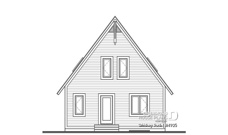 front elevation - Whiskey Jack