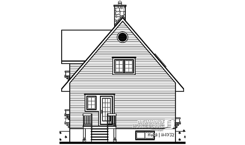 rear elevation - Heidi