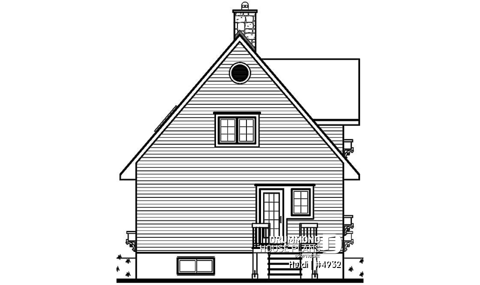 rear elevation - Heidi