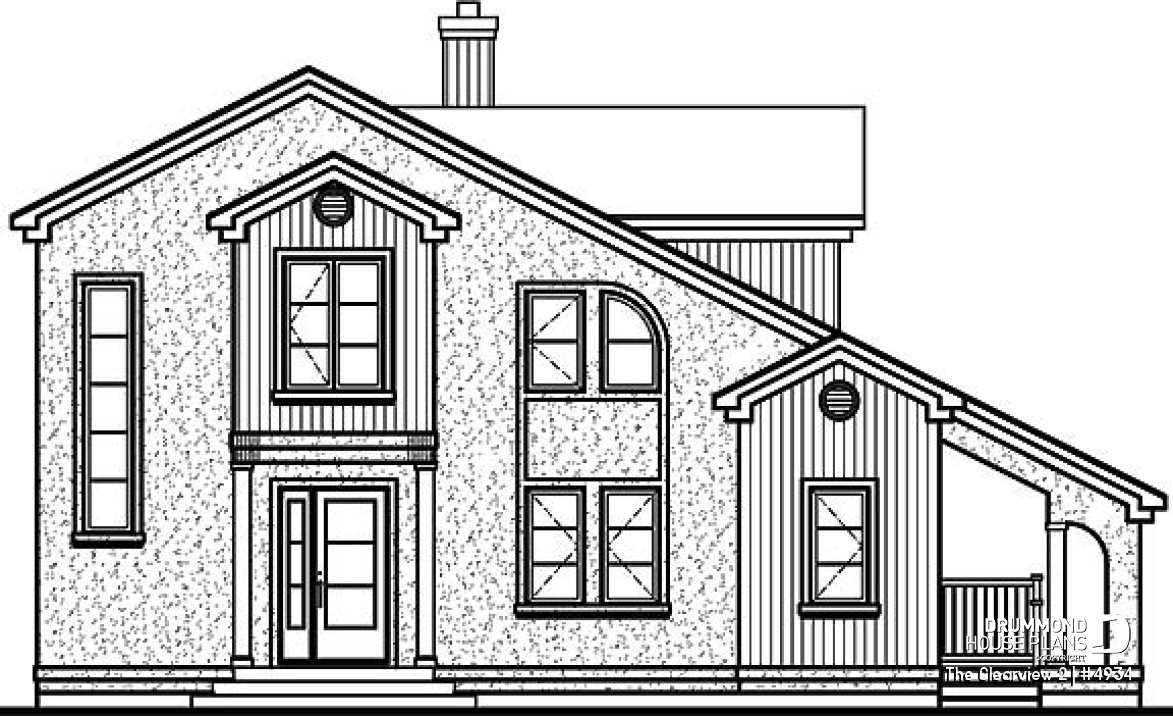 front elevation - The Clearview 2