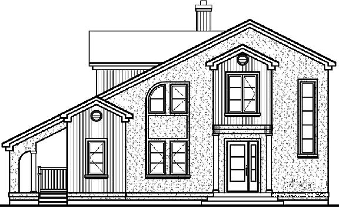 front elevation - The Clearview 2