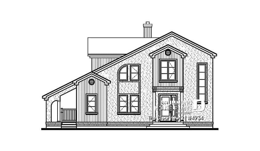 front elevation - The Clearview 2