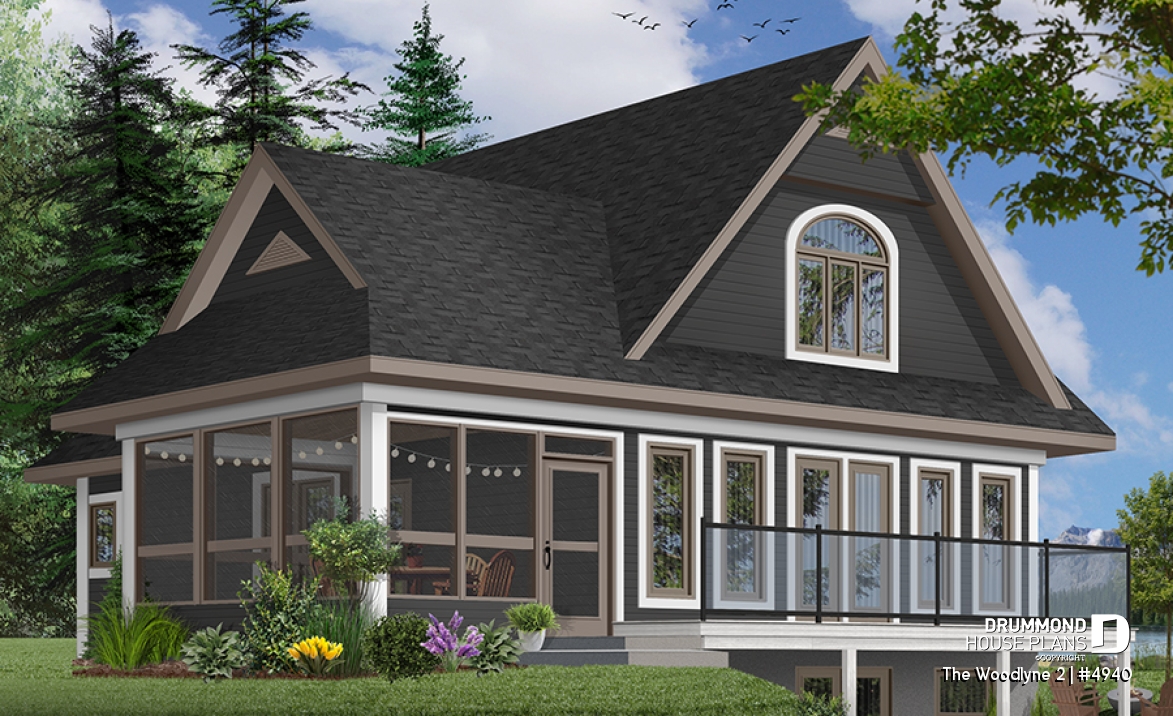 Color version 10 - Rear - The Woodlyne 2