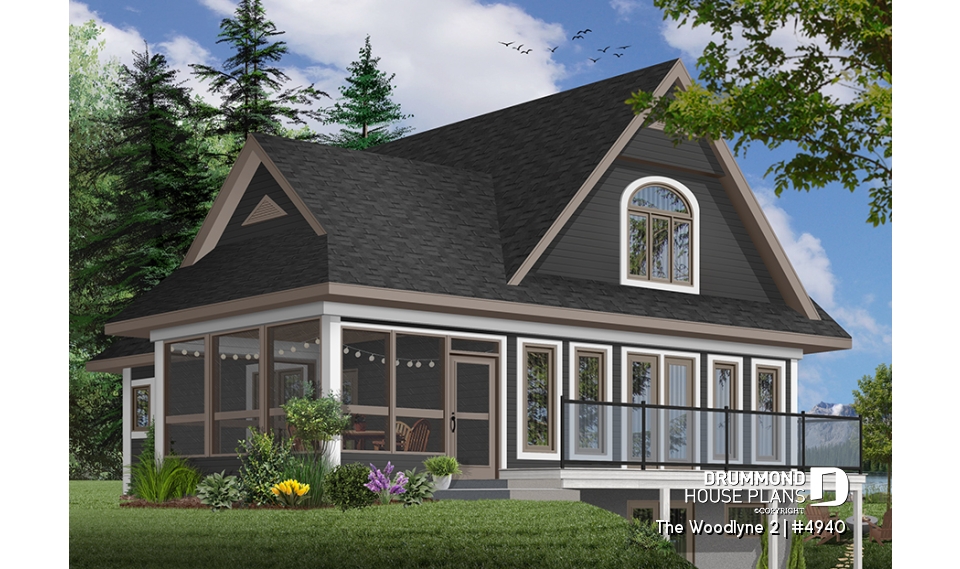 Color version 10 - Rear - The Woodlyne 2