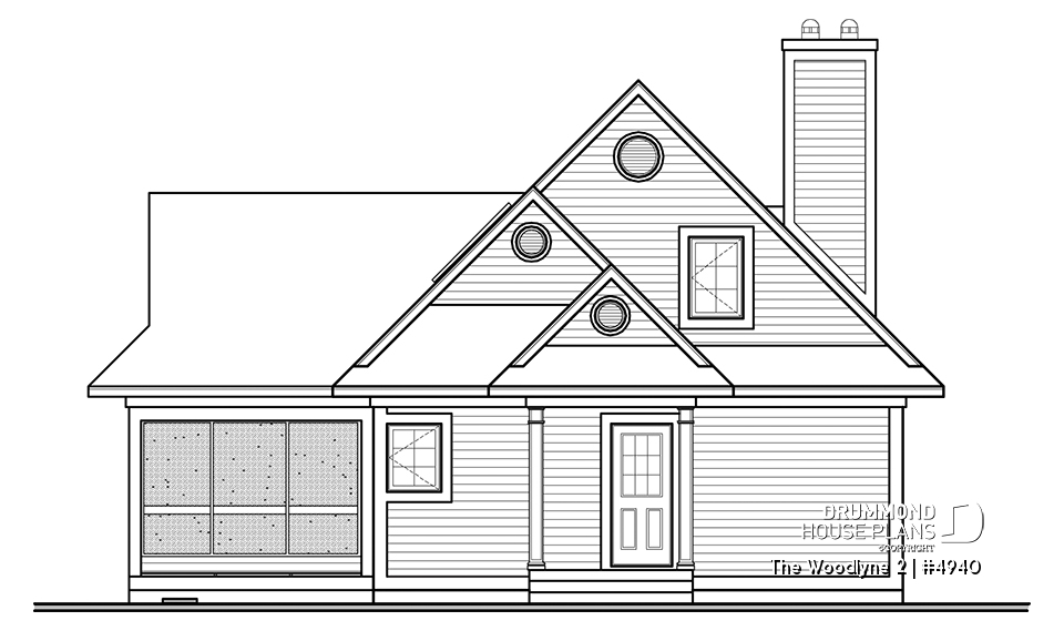 front elevation - The Woodlyne 2