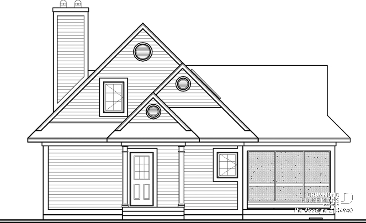 front elevation - The Woodlyne 2