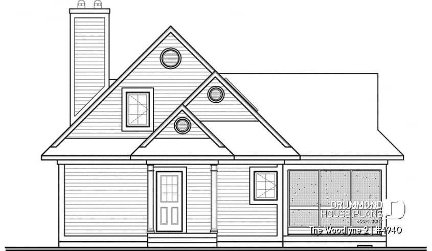 front elevation - The Woodlyne 2